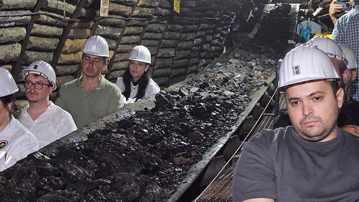 Zonguldak'ta kömür deneyim ocağında depremi anlattı