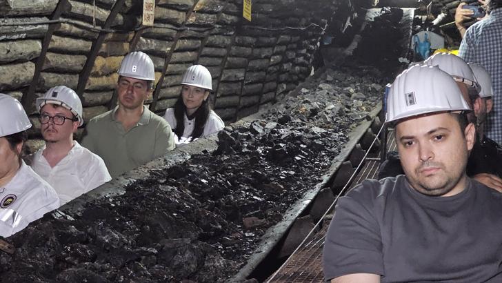 Zonguldak'ta kömür deneyim ocağında depremi anlattı