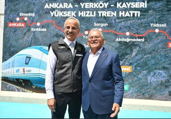Büyükkılıç: Kayseri, yüksek hızlı tren ile Anadolu’nun parlayan yıldızı olacak