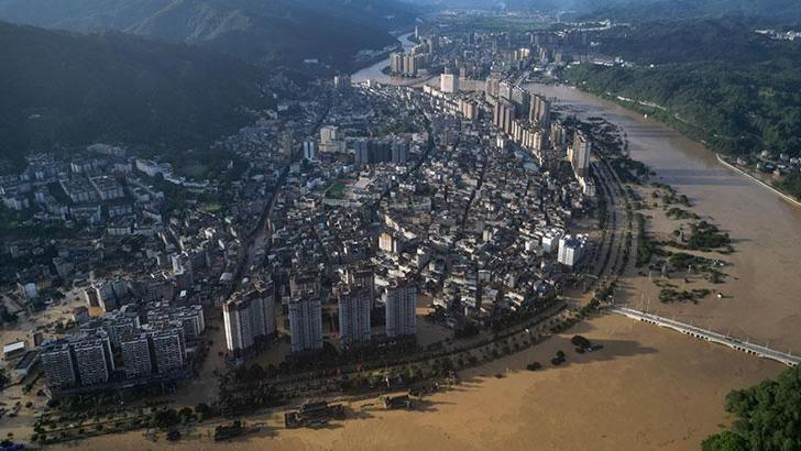 Çin'in Guizhou eyaletinde sel nedeniyle yeniden acil durum ilan edildi