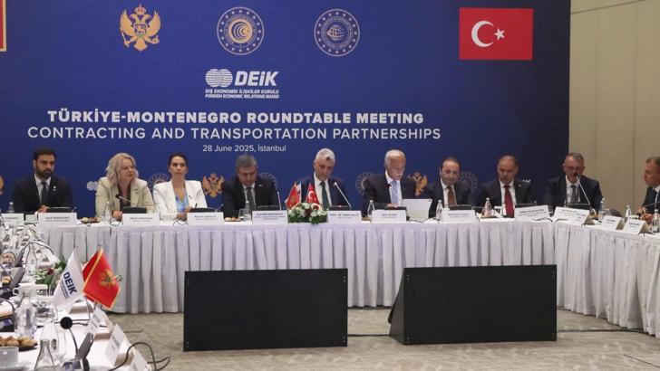 İstanbul- Ticaret Bakanı Ömer Bolat Türkiye- Karadağ Yuvarlak Masa Toplantısı'na katıldı