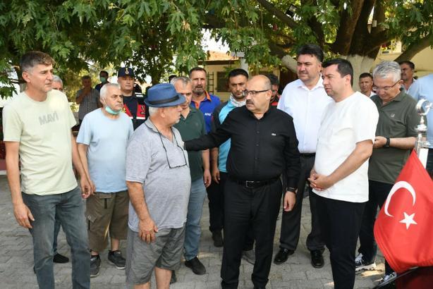 Balıkesir'de orman yangını (2)