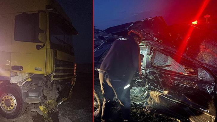 Ardahan’da cip ile TIR çarpıştı; 2 ölü, 2 yaralı