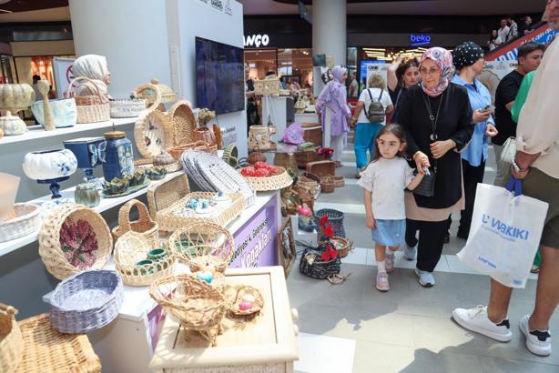 Samsun’da kadın kursiyerlerden 3 bin el emeği ürün sergisi