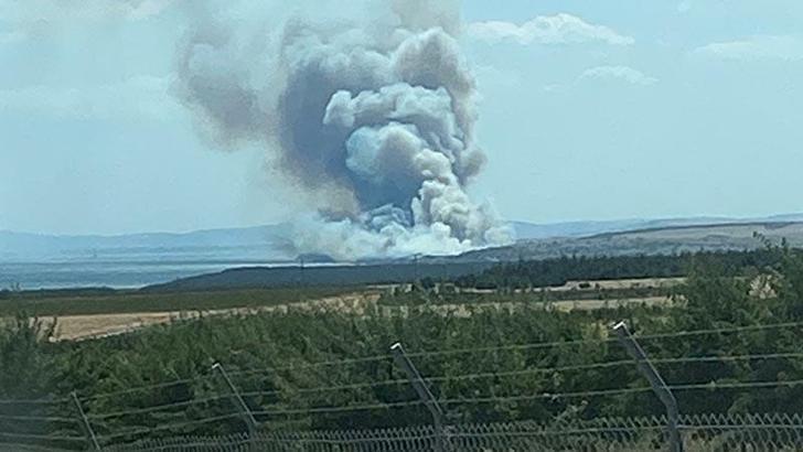 Çanakkale’de tarım arazisindeki yangın kontrol altında