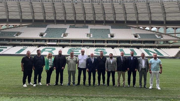 Giresunspor Yönetim Kurulu'nda görev dağılımı yapıldı