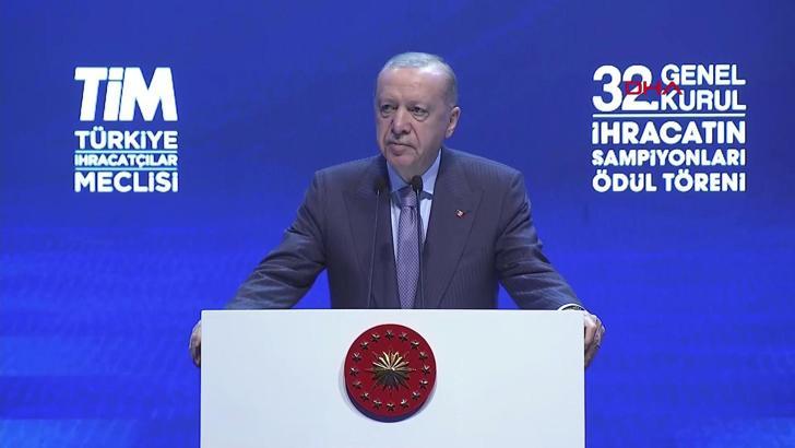 Cumhurbaşkanı Erdoğan: 2028 yılına kadar uzak ülkelere ihracatımızı 50 milyar dolara çıkarmayı hedefliyoruz
