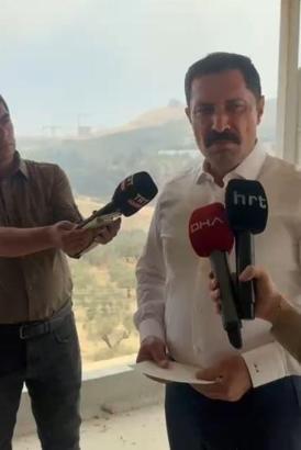 Hatay'da orman yangını (3)