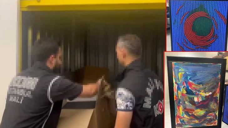 İBB soruşturmasında tutuklanan Murat Kapki'ye ait depoda yaklaşık 5 milyonluk tablo bulundu