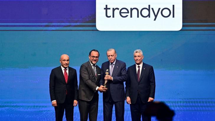 Trendyol'a e-ihracat kategorisinde birincilik ödülü