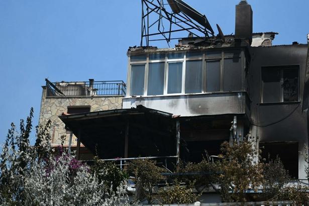 İzmir'deki orman yangını 2'nci gününde (4)