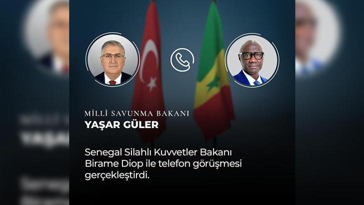 Bakan Güler, Senegal Silahlı Kuvvetler Komutanı ile görüştü