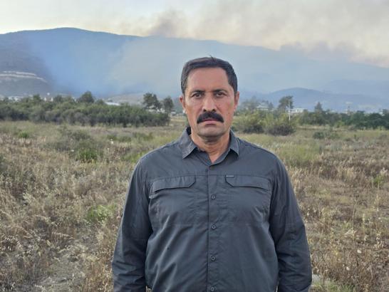 Hatay'da orman yangını (4)