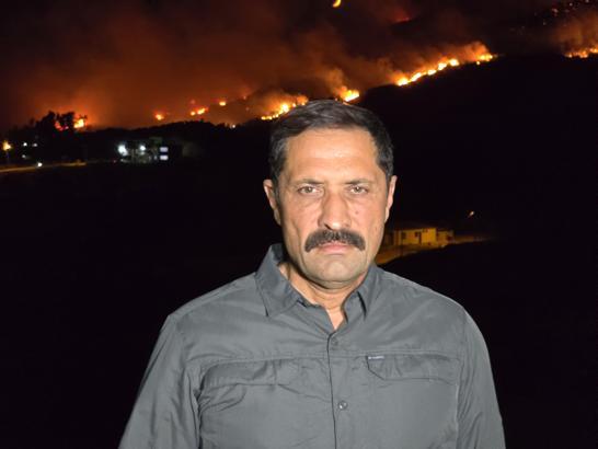 Hatay'da orman yangını (5)