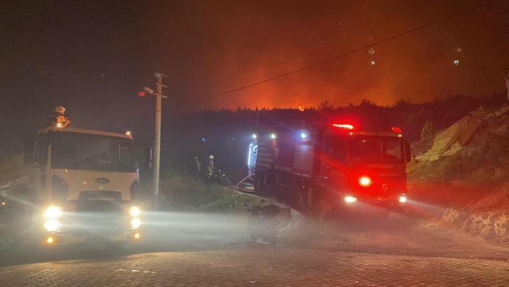 İzmir’deki orman yangını 2’nci gününde (7)