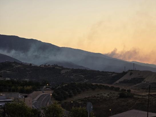Hatay'daki orman yangını 2'nci gününde
