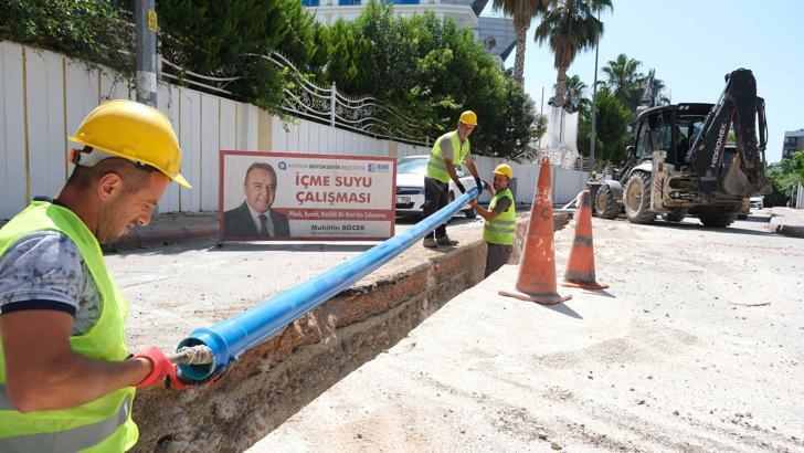 ASAT'tan Konyaaltı'na 570 milyon TL'lik içme suyu yatırımı