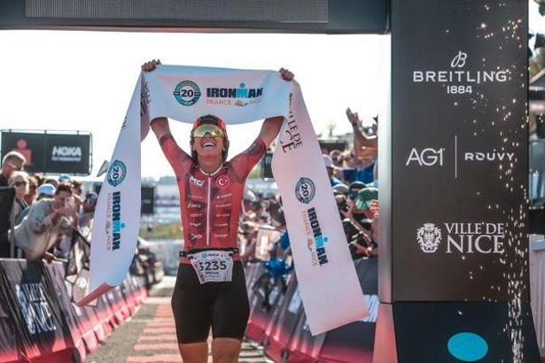 Merve Güney'den IRONMAN France yarışında zirveye çıktı