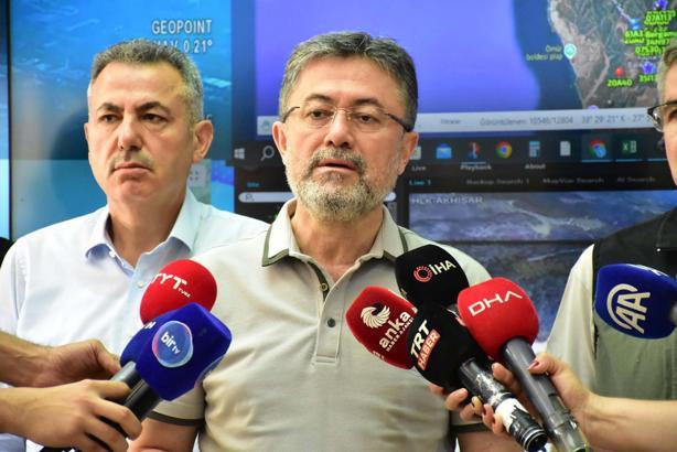 Bakan Yumaklı: Şu anda 6 yangın devam ediyor; en sorunlu ilimiz Hatay