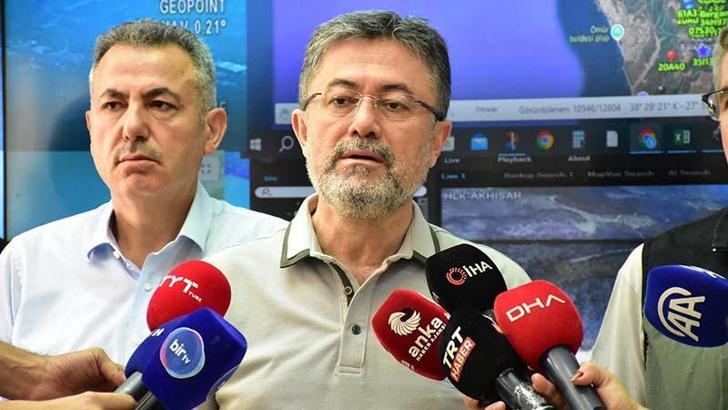 Bakan Yumaklı: Şu anda 6 yangın devam ediyor; en sorunlu ilimiz Hatay