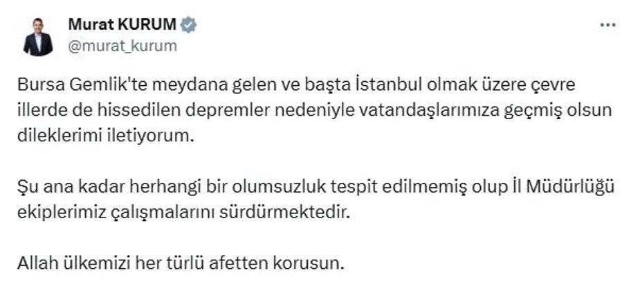 Bursa Gemlik'te 4.2 ve 3.9 büyüklüğünde 2 deprem (6)
