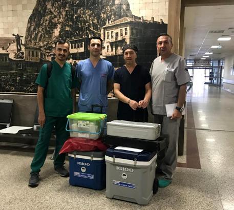 Beyin ölümü gerçekleşen hastanın organları umut oldu