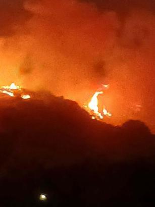 Üzerinde kene bulunan yastığı yakıp, bahçeye atınca yangın çıkmış