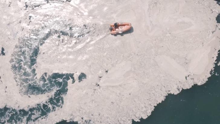 İstanbul- Marmara Denizi'nde robotik kamerayla çalışma belgesel oldu