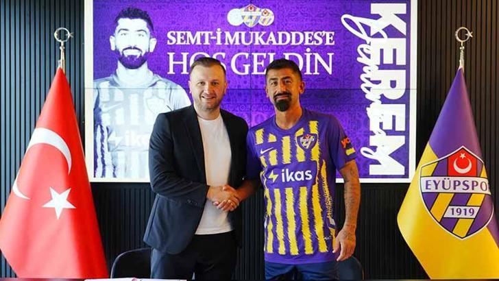 Eyüpspor, Kerem Demirbay'a imzayı attırdı
