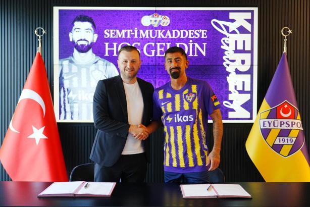 Eyüpspor, Kerem Demirbay'a imzayı attırdı