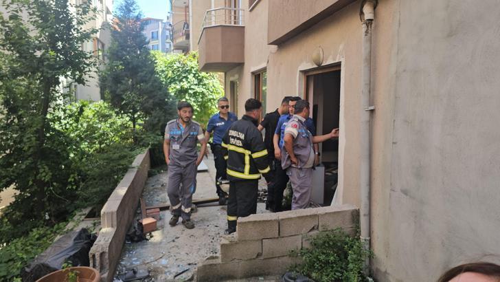 Evin banyosunda patlama