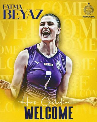 Fenerbahçe Medicana, Fatma Beyaz'ı duyurdu