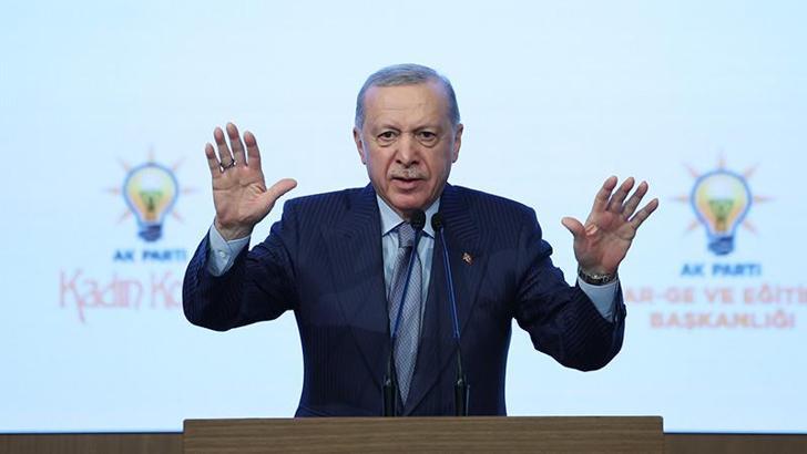 Cumhurbaşkanı Erdoğan: CHP'nin çok ciddi siyasi kıble sorunu var