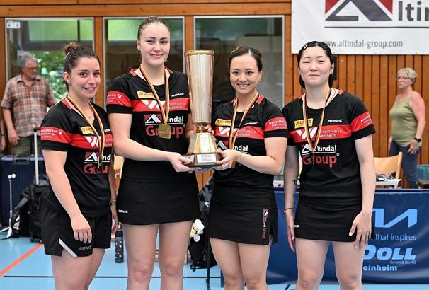 Ece Haraç, takımı ile Almanya Kadınlar Masa Tenisi Ligi şampiyonluğuna ulaştı