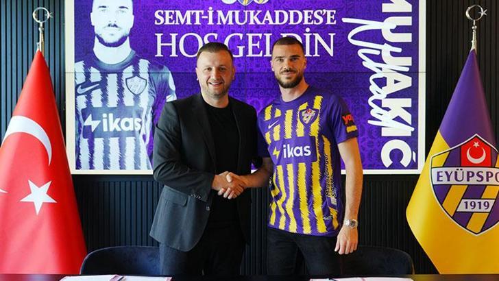 Eyüpspor, Partizan’dan Nihad Mujakic’i kiraladı
