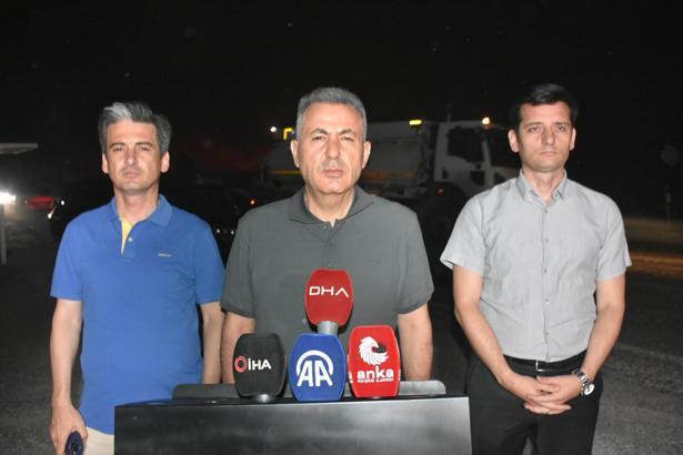 İzmir Çeşme'de orman yangını (6)