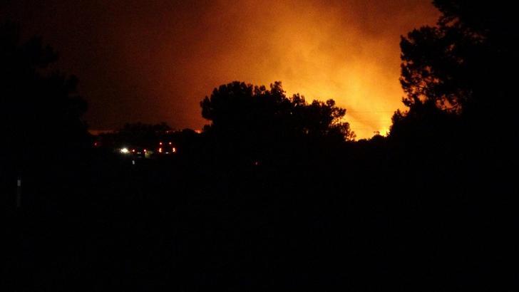 İzmir Çeşme’de orman yangını (7)