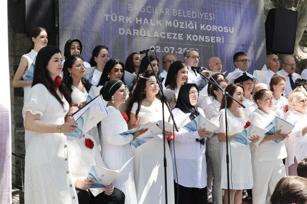 Bağcılar Belediyesi Türk Halk Müziği Korosu’ndan Darülaceze’de anlamlı konser