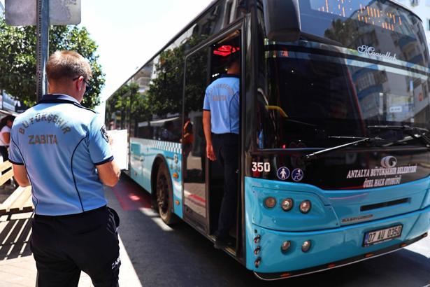 Halk otobüslerinde klima denetimi