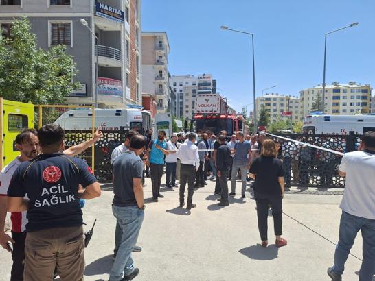 Belediye binasında yangın çıktı