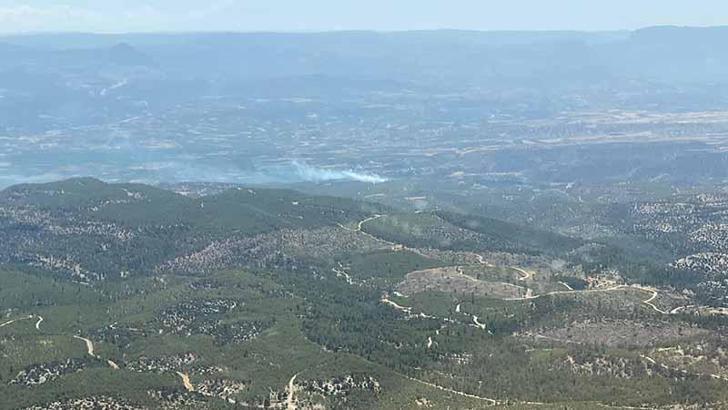 Mersin'de çıkan orman yangını kontrol altına alındı