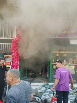 Mardin’de işyerinde çıkan yangın hasara yol açtı