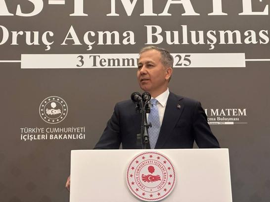 Bakan Yerlikaya, 'Yas-ı Matem Oruç Açma Lokması' programına katıldı