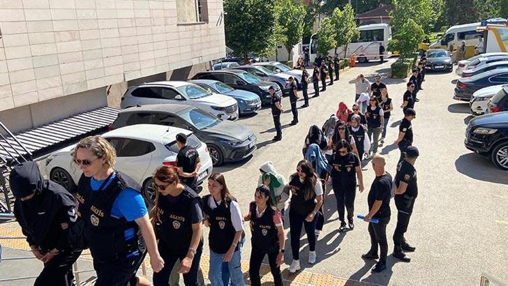 Eskişehir’de fuhuş operasyonu; 11 tutuklama