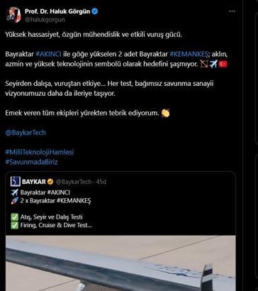 AKINCI TİHA'dan KEMANKEŞ füzesi ile hedefe tam isabet (2)