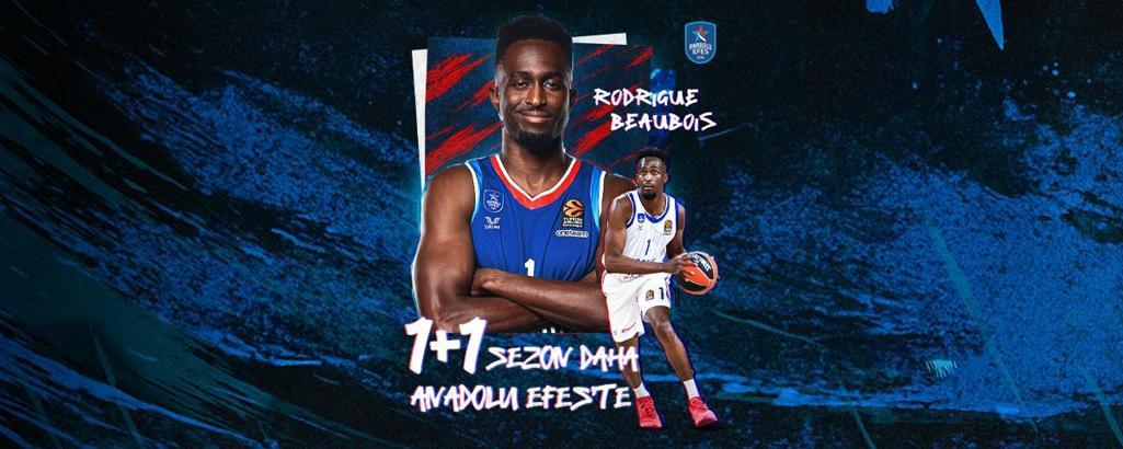 Anadolu Efes’te transfer hareketliliği sürüyor, Beaubois ile sözleşme yenilendi