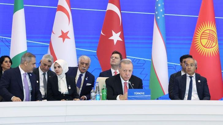 Cumhurbaşkanı Erdoğan: İsrail'in mevcut yönetim altında hız verdiği saldırgan politikaları, bölgemizin huzur ve istikrarını tehdit ediyor