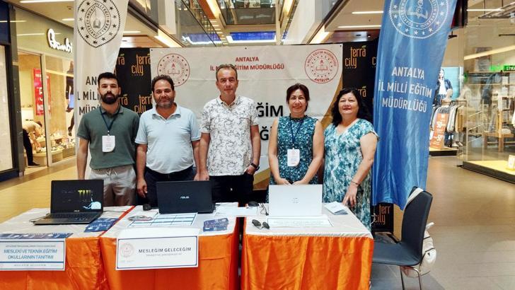 Antalya'da meslek lisesi tanıtımı: 'Mesleğim Geleceğim'