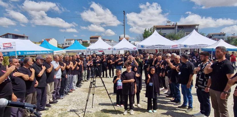 Tekirdağ'da Kerbela şehitleri anıldı