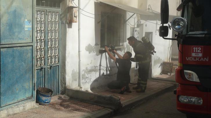 Kilis’te ev yangını